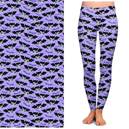 Leggings "Battylicious" Leggings by Miss Fluff x Lipstick & Chrome PURPLE LCL-19A 24 $ Shop All Quirks! Stew's Incense