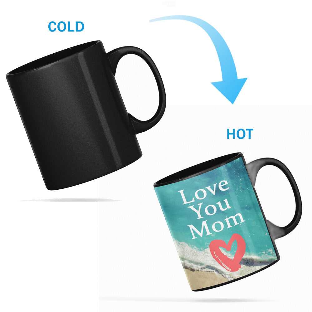 Mug I Love you Mom Heat Sensitive Color Changing Mug CCMLC1002B2 24 $ Mugs Onetify Stew's Incense