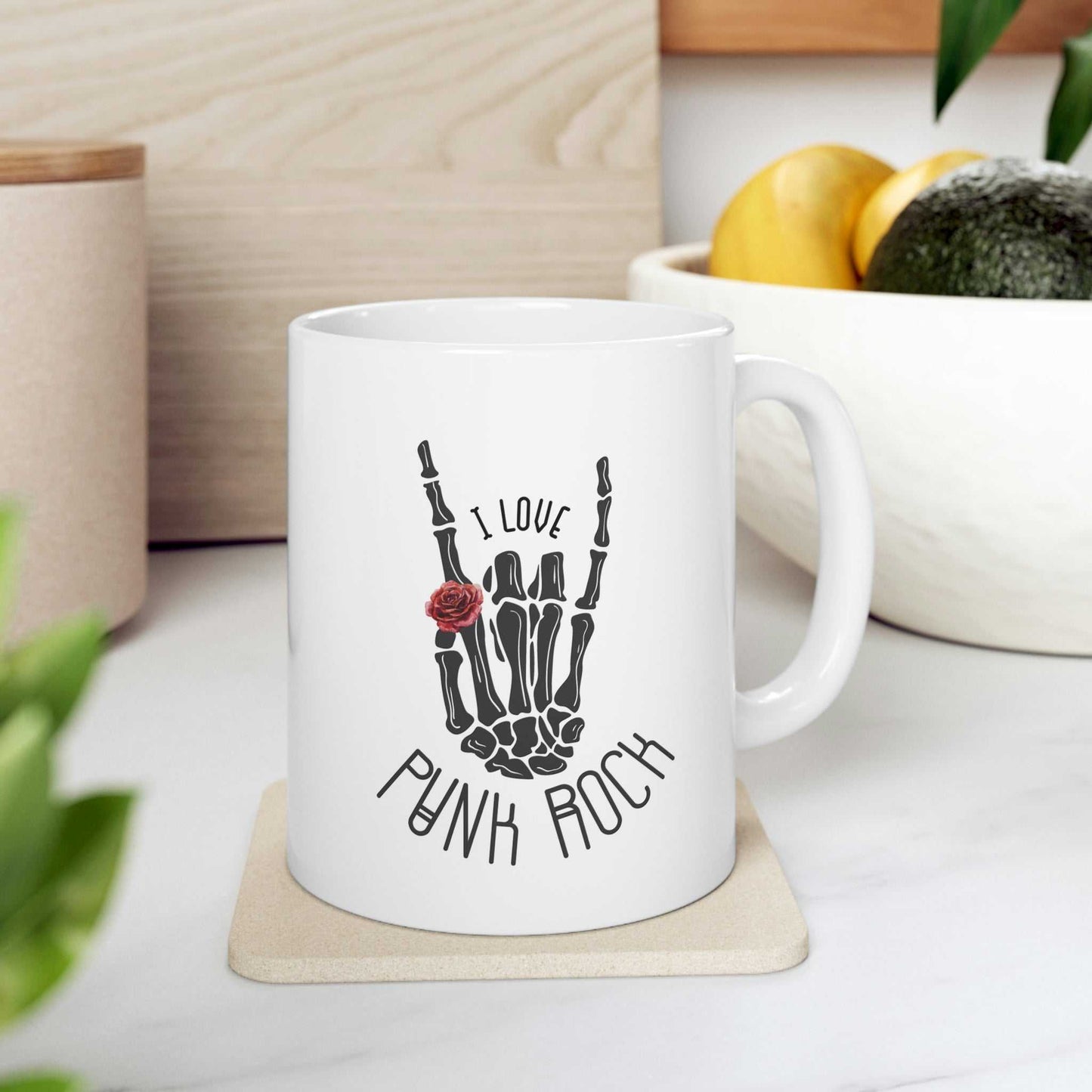 Mug I Love Punk Rock Skeleton Hand Mug 13472643731677049228 24 $ Mugs Onetify Stew's Incense