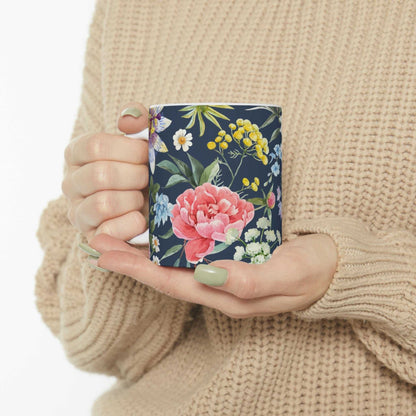 Mug Navy Floral Coffee Tea Mug 18467723095905768078 24 $ Shop All Onetify Stew's Incense