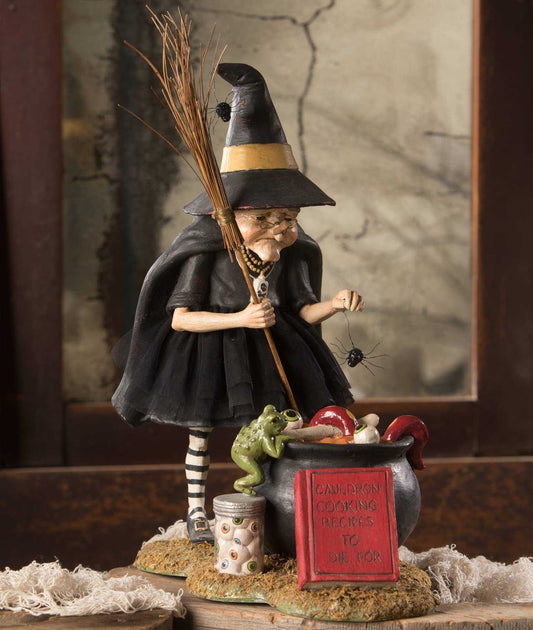 Seasonal Decor, Halloween Cauldron Cooking Witch by Bethany Lowe Designs TD9065 219 $ Shop All Quirks! Stew's Incense