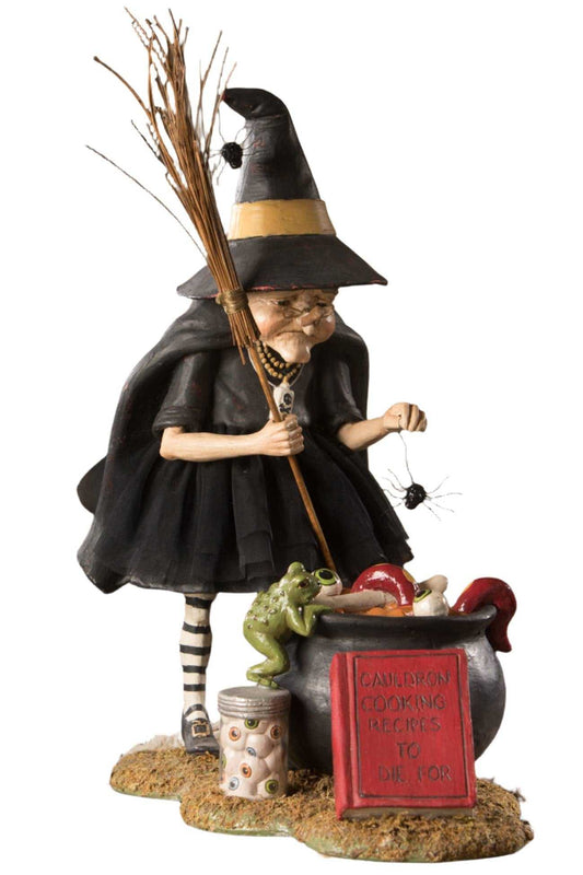 Seasonal Decor, Halloween Cauldron Cooking Witch by Bethany Lowe Designs TD9065 219 $ Shop All Quirks! Stew's Incense