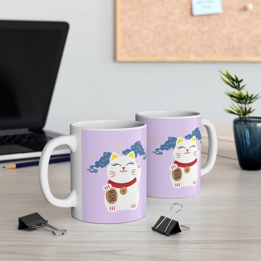 Mug Lucky Cat Mug 26145723650075085523 24 $ Mugs Onetify Stew's Incense