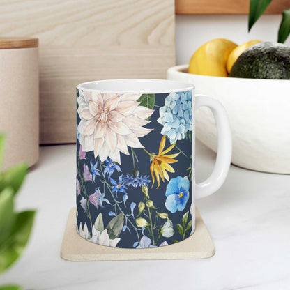 Mug Navy Floral Coffee Tea Mug 18467723095905768078 24 $ Shop All Onetify Stew's Incense