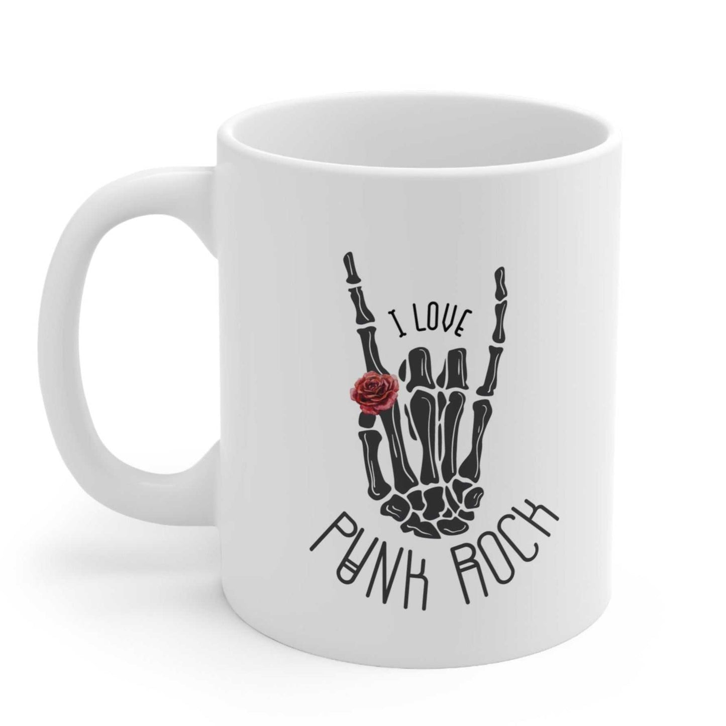 Mug I Love Punk Rock Skeleton Hand Mug 13472643731677049228 24 $ Mugs Onetify Stew's Incense