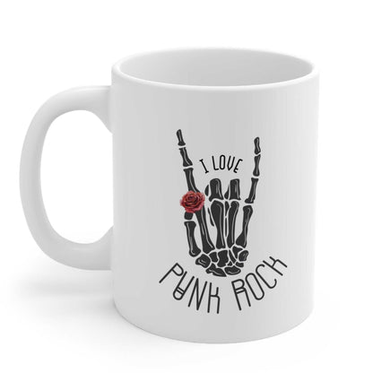 Mug I Love Punk Rock Skeleton Hand Mug 13472643731677049228 24 $ Mugs Onetify Stew's Incense