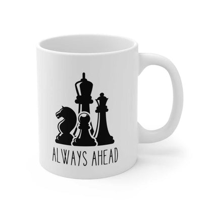 Mug Chess Pieces Always Ahead Ceramic Mug 11oz 19809829490304040055 24 $ Mugs Onetify Stew's Incense