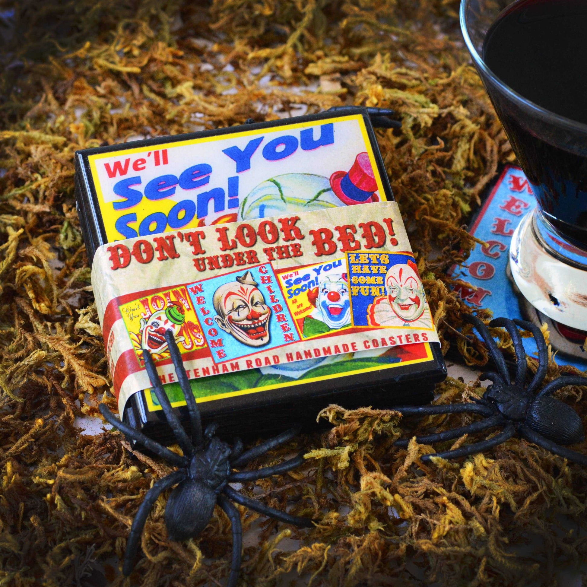 coaster set Creepy Clown Halloween Drink Coaster Set 4566249612 29 $ Shop All Quirks! Stew's Incense