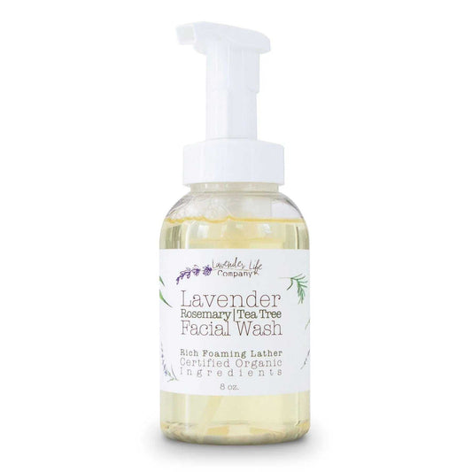 Facial Cleansers Facial Wash with Lavender, Rosemary & Tea Tree FaceWash 27 $ Shop All Lavender Life Company Stew's Incense
