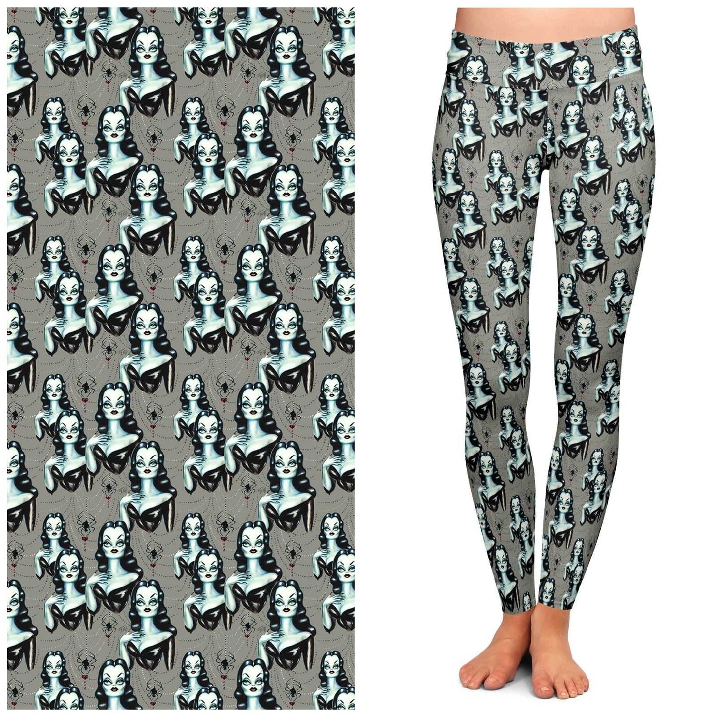 Leggings "Vampire Vixen" Leggings by Miss Fluff x Lipstick & Chrome LCL-27A 24 $ Quirks! Stew's Incense
