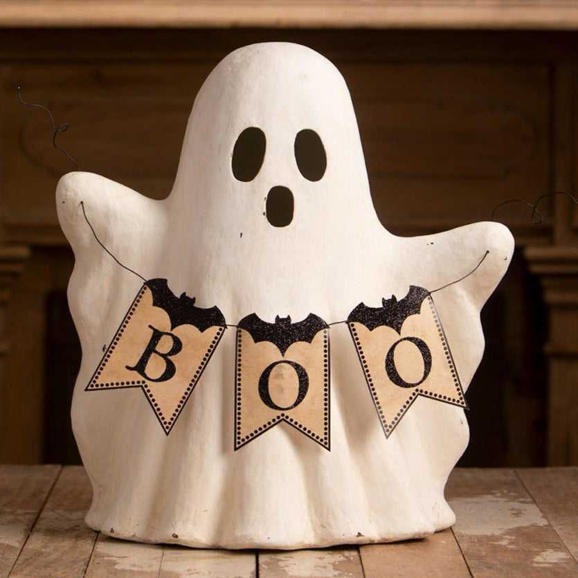 Figurines Ghost with Boo Garland by Bethany Lowe Designs TJ4306 153 $ Quirks! Stew's Incense