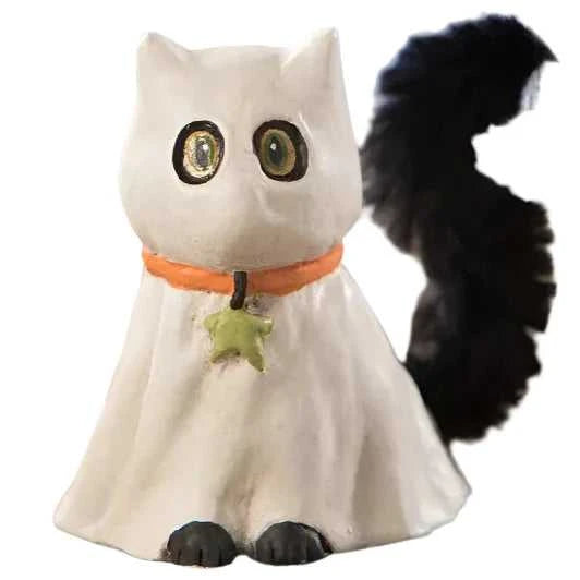 Seasonal Decor, Halloween Halloween Casper Black Cat Mini Ghost by Bethany Lowe Designs TD8577 19 $ Shop All Quirks! Stew's Incense