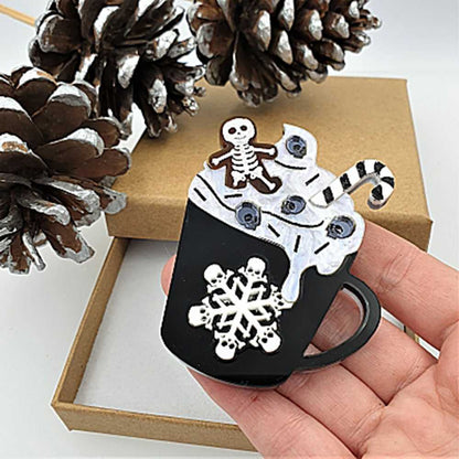 Brooches Gingerdead Latte Brooch by Cherryloco CL54 39 $ Shop All Quirks! Stew's Incense