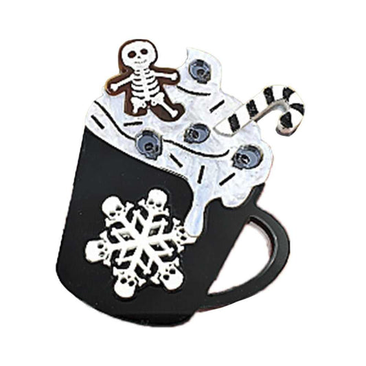 Brooches Gingerdead Latte Brooch by Cherryloco CL54 39 $ Shop All Quirks! Stew's Incense