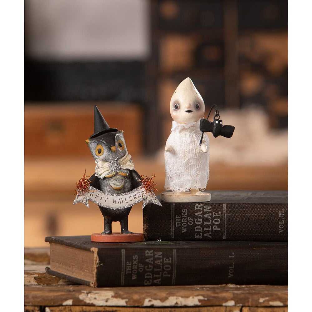 Figurines Going Batty Ghost by Bethany Lowe Designs - LAST CHANCE!! ML4094 32 $ Shop All Quirks! Stew's Incense