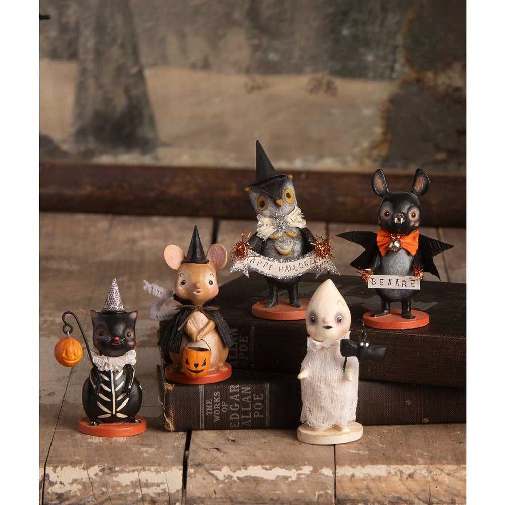 Figurines Going Batty Ghost by Bethany Lowe Designs - LAST CHANCE!! ML4094 32 $ Shop All Quirks! Stew's Incense