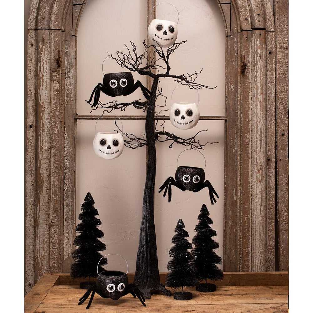 Figurines Googlie Eyed Spider Bucket by Bethany Lowe Designs - LAST CHANCE!! TF4246 36 $ Halloween Quirks! Stew's Incense
