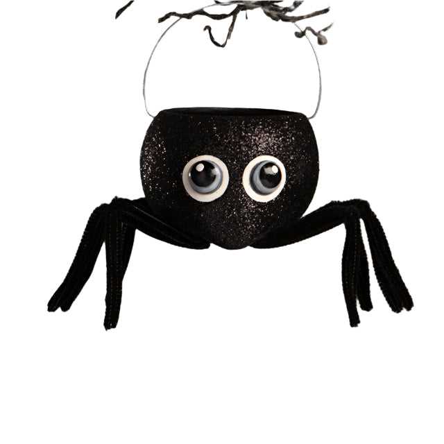 Figurines Googlie Eyed Spider Bucket by Bethany Lowe Designs - LAST CHANCE!! TF4246 36 $ Halloween Quirks! Stew's Incense