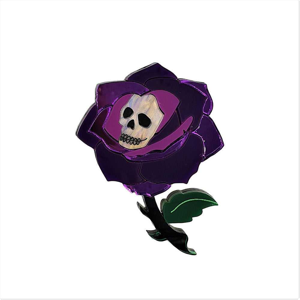 Brooches Gothic Rose Brooch by Cherryloco 430622449010_0C53 34 $ Shop All Quirks! Stew's Incense