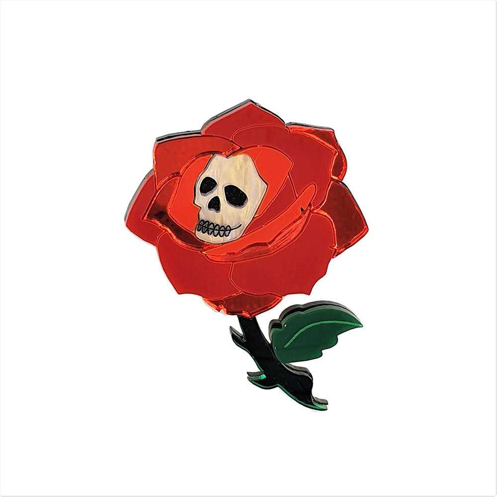 Brooches Gothic Rose Brooch by Cherryloco 430622449010_0C53 34 $ Shop All Quirks! Stew's Incense