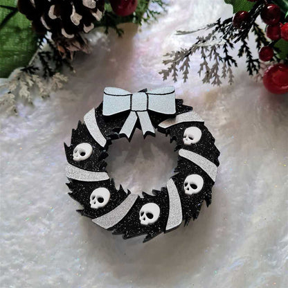 Necklaces Gothic Skull Wreath Necklace by Cherryloco 430622224876_B86D 36 $ Shop All Quirks! Stew's Incense