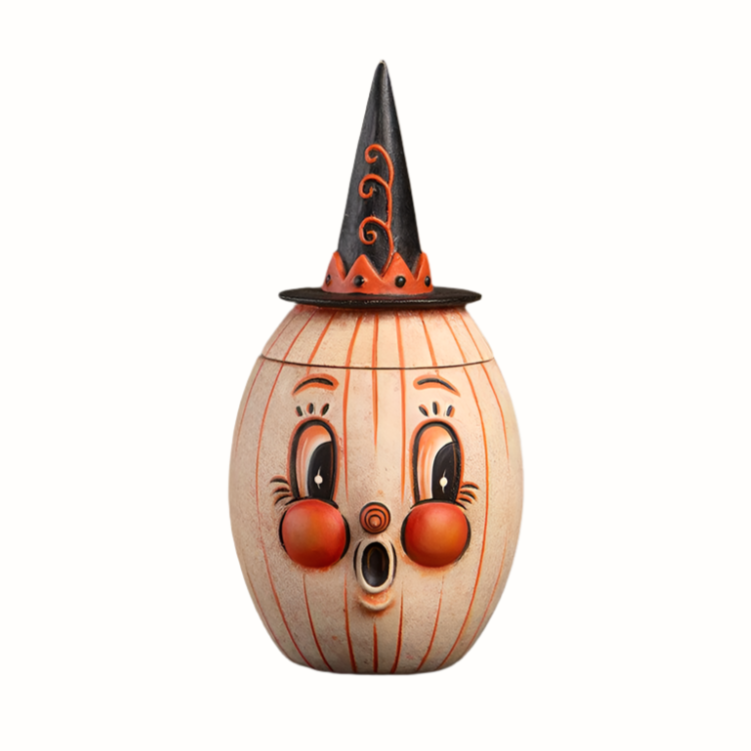 Figurines Gourdy White-O-Ween by Johanna Parker for Bethany Lowe Designs JP4032 69 $ Shop All Quirks! Stew's Incense
