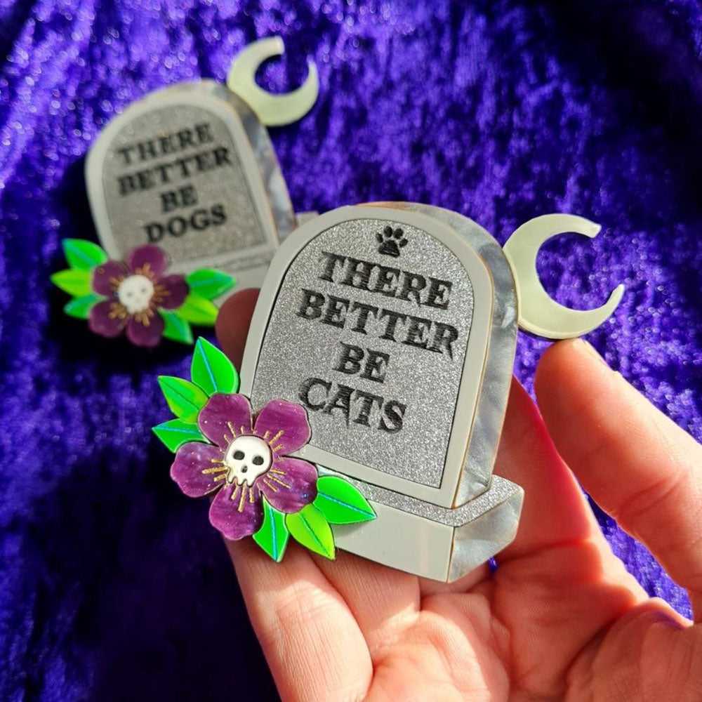Brooches Gravestone Epitaph Brooch by Cherryloco Jewellery 13303-B_86BB 39 $ Shop All Quirks! Stew's Incense