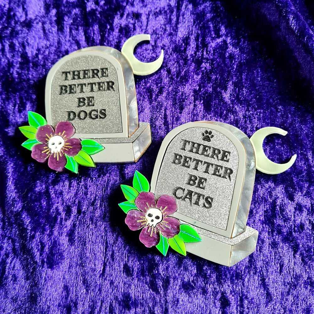 Brooches Gravestone Epitaph Brooch by Cherryloco Jewellery 13303-B_86BB 39 $ Shop All Quirks! Stew's Incense