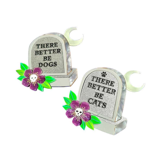 Brooches Gravestone Epitaph Brooch by Cherryloco Jewellery 13303-B_86BB 39 $ Shop All Quirks! Stew's Incense