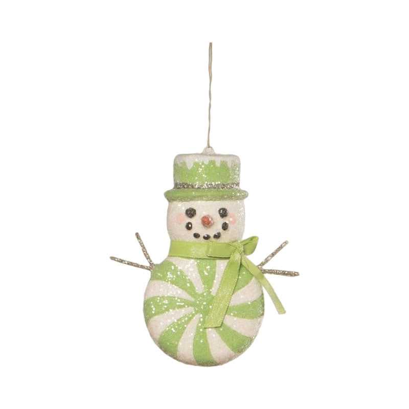 Christmas Green Peppermint Snowman Ornament by Bethany Lowe Designs TF2284 12 $ Shop All Quirks! Stew's Incense