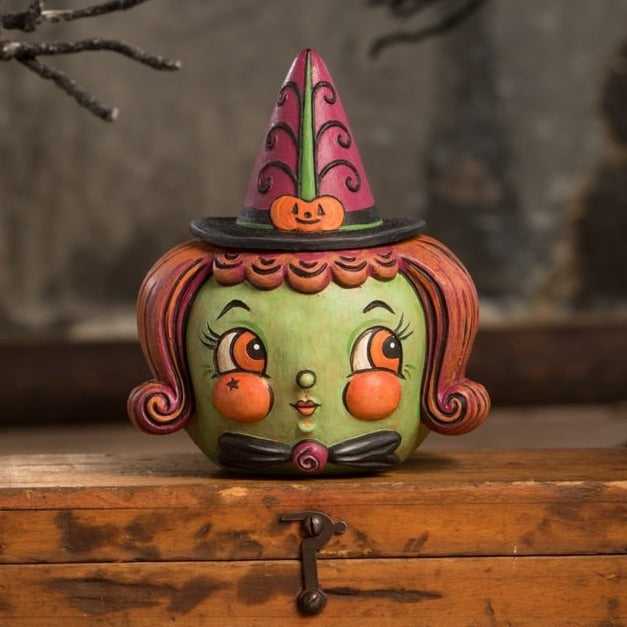 Halloween Figurine Hagatha Hollow Head Container by Johanna Parker for Bethany Lowe JP3027 59 $ Shop All Quirks! Stew's Incense