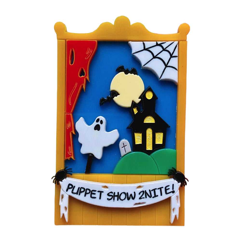 Brooches Creepy Funfair Collection - Scary Puppet Show Acrylic Brooch by Makokot Design 1303861109 44 $ Shop All Quirks! Stew's Incense
