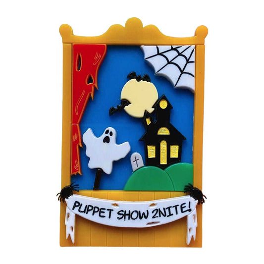 Brooches Creepy Funfair Collection - Scary Puppet Show Acrylic Brooch by Makokot Design 1303861109 44 $ Shop All Quirks! Stew's Incense