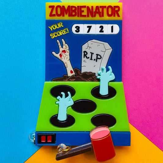 Brooches Creepy Funfair Collection - Zombienator Acrylic Brooch by Makokot Design 1289824376 44 $ Quirks! Stew's Incense
