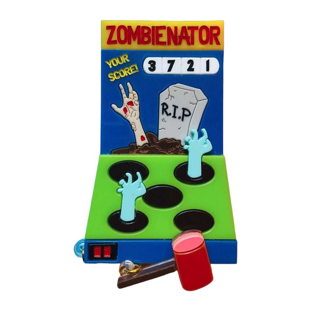 Brooches Creepy Funfair Collection - Zombienator Acrylic Brooch by Makokot Design 1289824376 44 $ Quirks! Stew's Incense