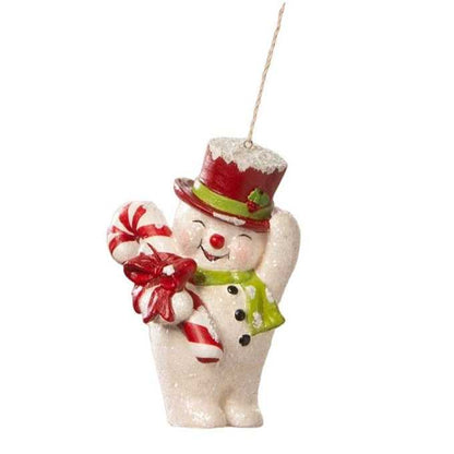 Seasonal & Holiday Decorations Happy Snowman Ornament by Bethany Lowe Designs TL3378 24 $ Christmas Quirks! Stew's Incense