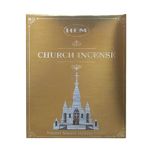 Incense HEM Church Incense Cones BCN-CHURCH 1 $ Shop All The Witches Sage LLC Stew's Incense