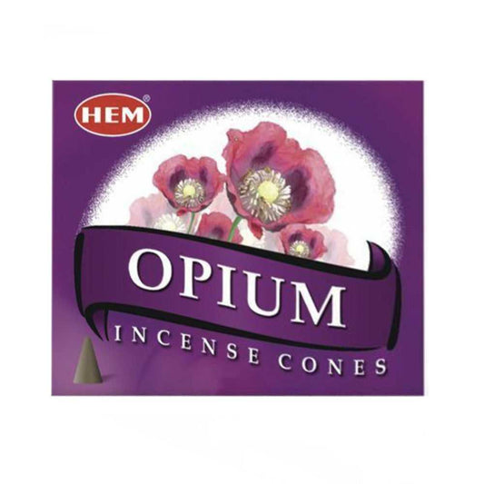 Incense Hem Opium Incense Cones OP12 1 $ Shop All The Witches Sage LLC Stew's Incense