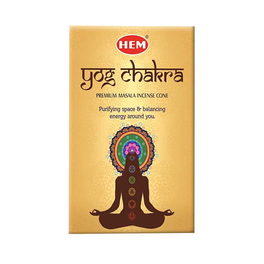 Incense Hem Yog Chakra Incense Cones YC12 2 $ Shop All The Witches Sage LLC Stew's Incense