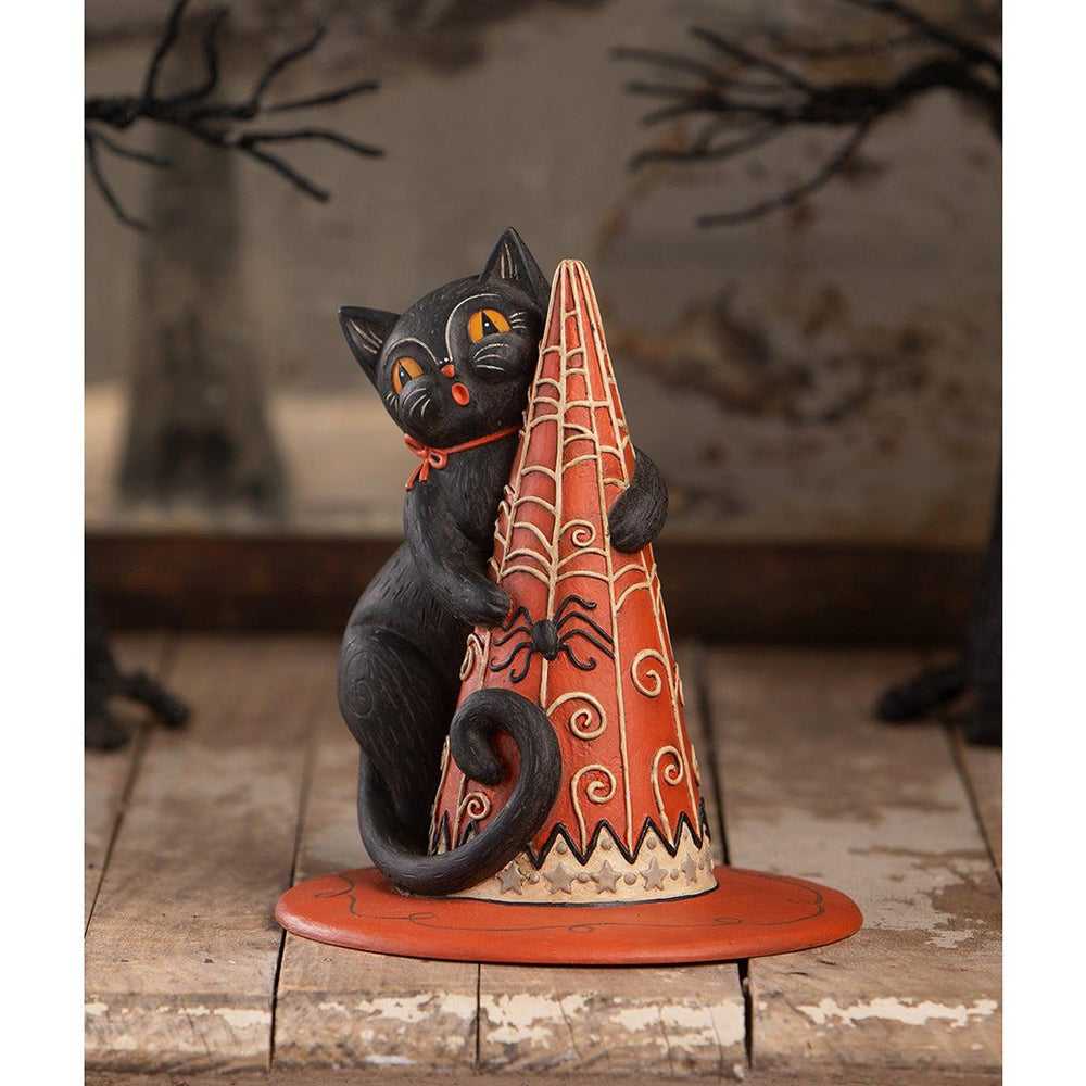 Seasonal Decor, Halloween Hugga-Hat Jack Cat by Johanna Parker for Bethany Lowe Designs - SHIPPING MID-SEPT JP4025 99 $ Shop All Quirks! Stew's Incense