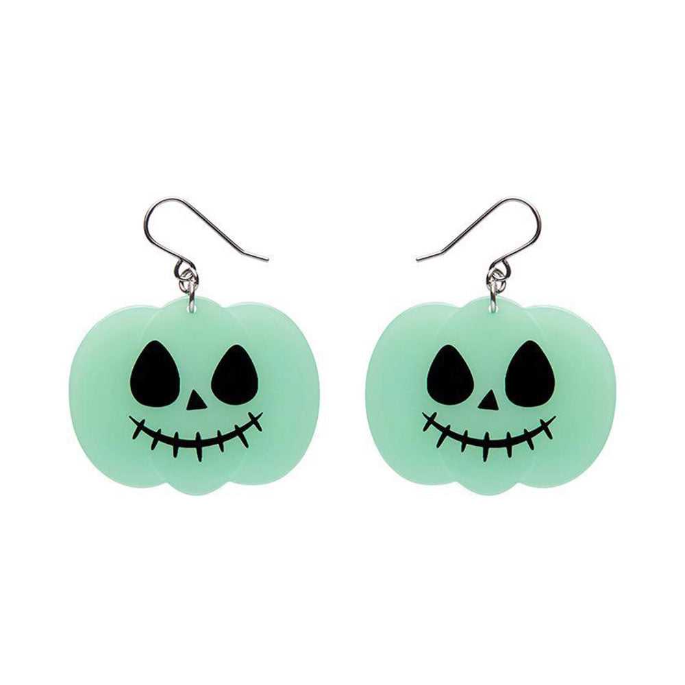 Earrings and Accessories Jack O Lantern Drop Earrings - Glow in the Dark by Erstwilder EECI113WHS 12 $ Shop All Quirks! Stew's Incense