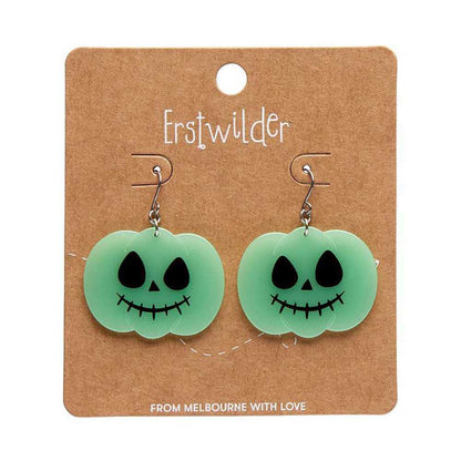 Earrings and Accessories Jack O Lantern Drop Earrings - Glow in the Dark by Erstwilder EECI113WHS 12 $ Shop All Quirks! Stew's Incense
