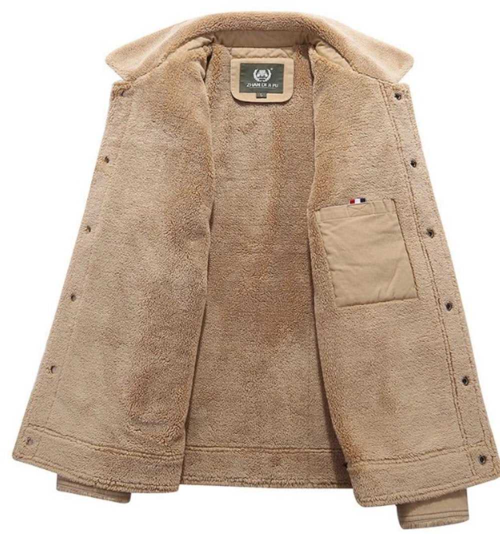 Men Jackets Mens Winter Army Short Jacket OPMC1021E5-BGE-S 136 $ Coats Onetify Stew's Incense