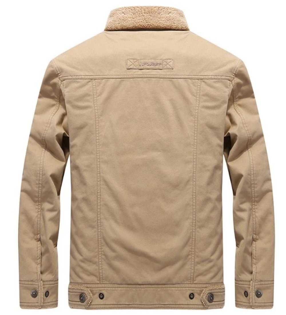 Men Jackets Mens Winter Army Short Jacket OPMC1021E5-BGE-S 136 $ Coats Onetify Stew's Incense