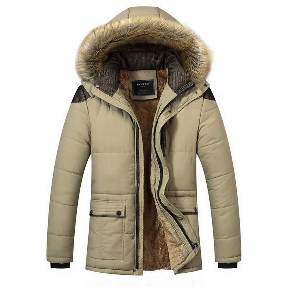men coats Men Hooded Winter Coat ONMDC001A-BLK-S 146 $ Coats Onetify Stew's Incense