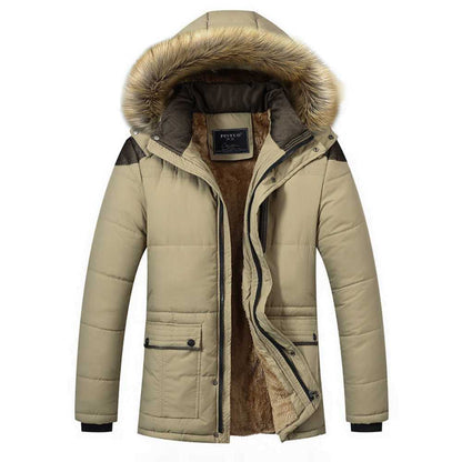 men coats Men Hooded Winter Coat ONMDC001A-BLK-S 146 $ Coats Onetify Stew's Incense