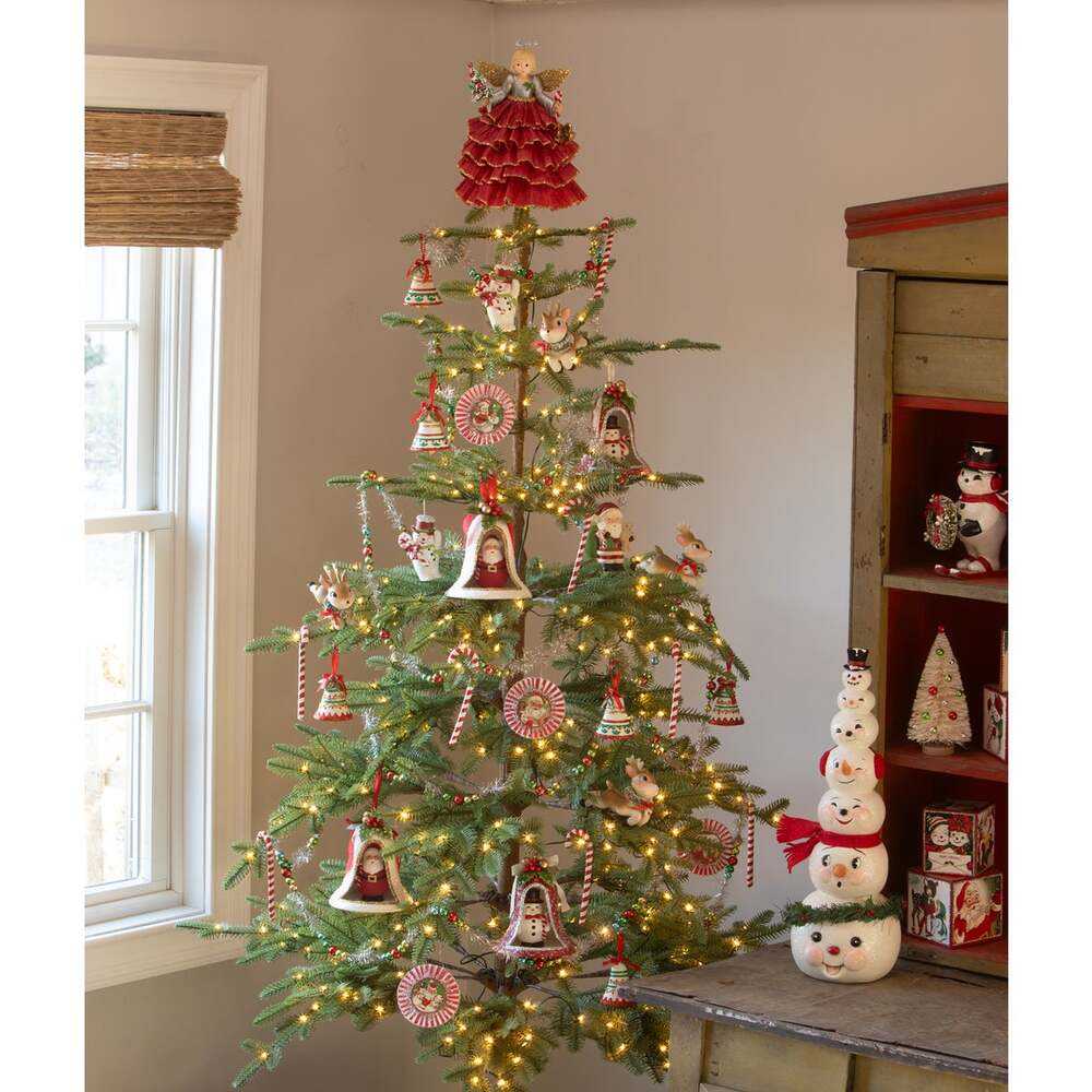 Seasonal Decor, Christmas Kitschmas Fun Set/2 Bell Ornaments by Bethany Lowe Designs TF4258 49 $ Christmas Quirks! Stew's Incense