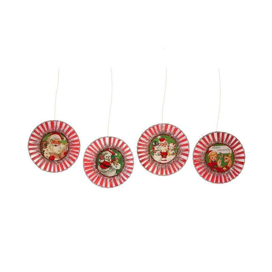Christmas Kitschmas Rosette Ornaments Set of 4 by Bethany Lowe Designs TL3366 29 $ Christmas Quirks! Stew's Incense