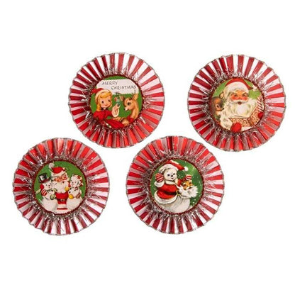 Christmas Kitschmas Rosette Ornaments Set of 4 by Bethany Lowe Designs TL3366 29 $ Christmas Quirks! Stew's Incense