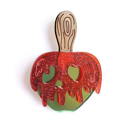 Brooches Spooky Candy Apple Brooch by Laliblue 443623044875_684E 44 $ Shop All Quirks! Stew's Incense